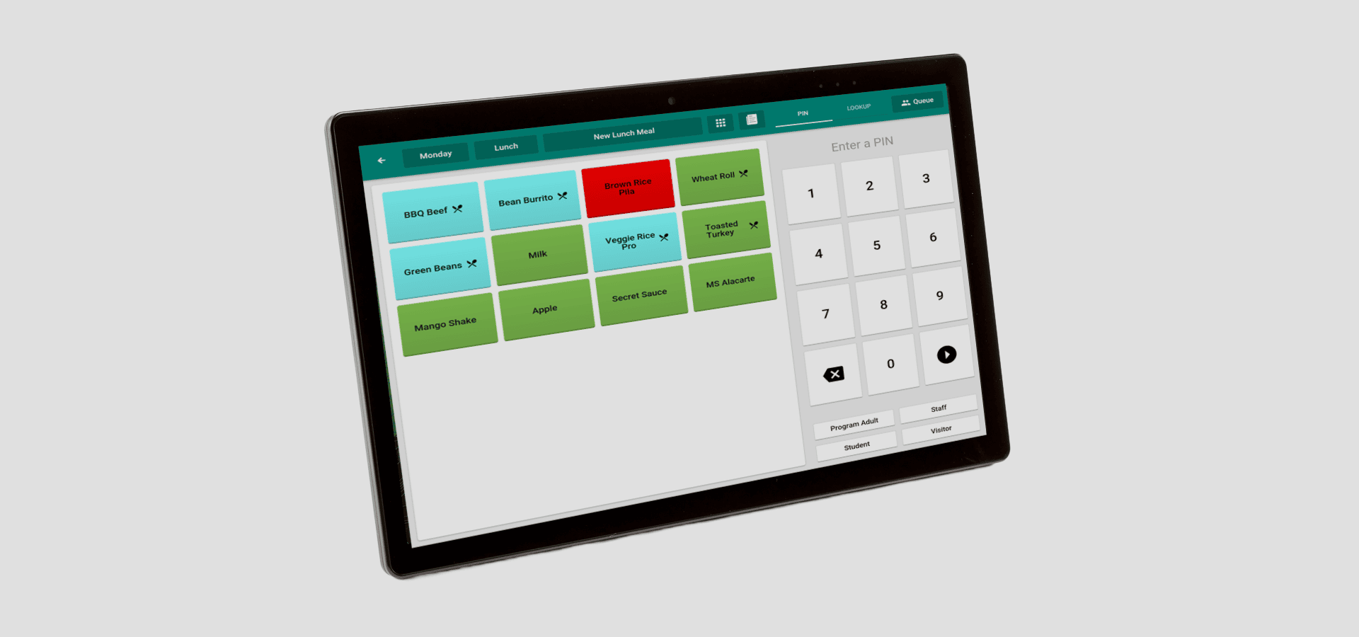 m185T Commercial Grade POS Tablet